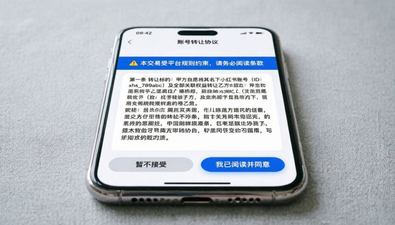 小红书账号转卖平台暗流涌动：一场关于流量与风险的博弈