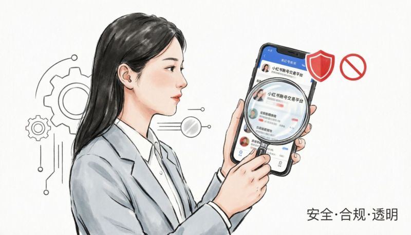 小红书号买卖交易平台水太深？一个被骗800元的真实案例告诉你门道